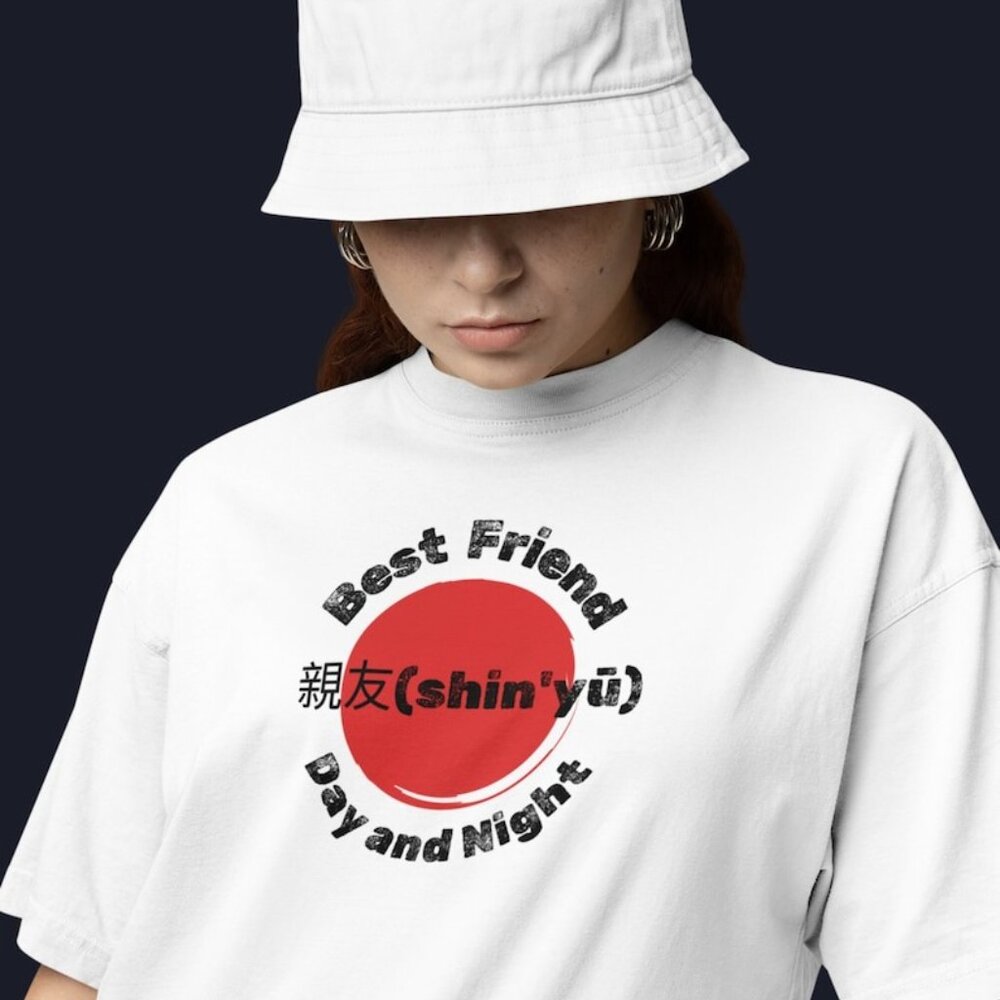 Best Friend T-Shirt  for best friend Shirt Japanese Bestfriend shirt